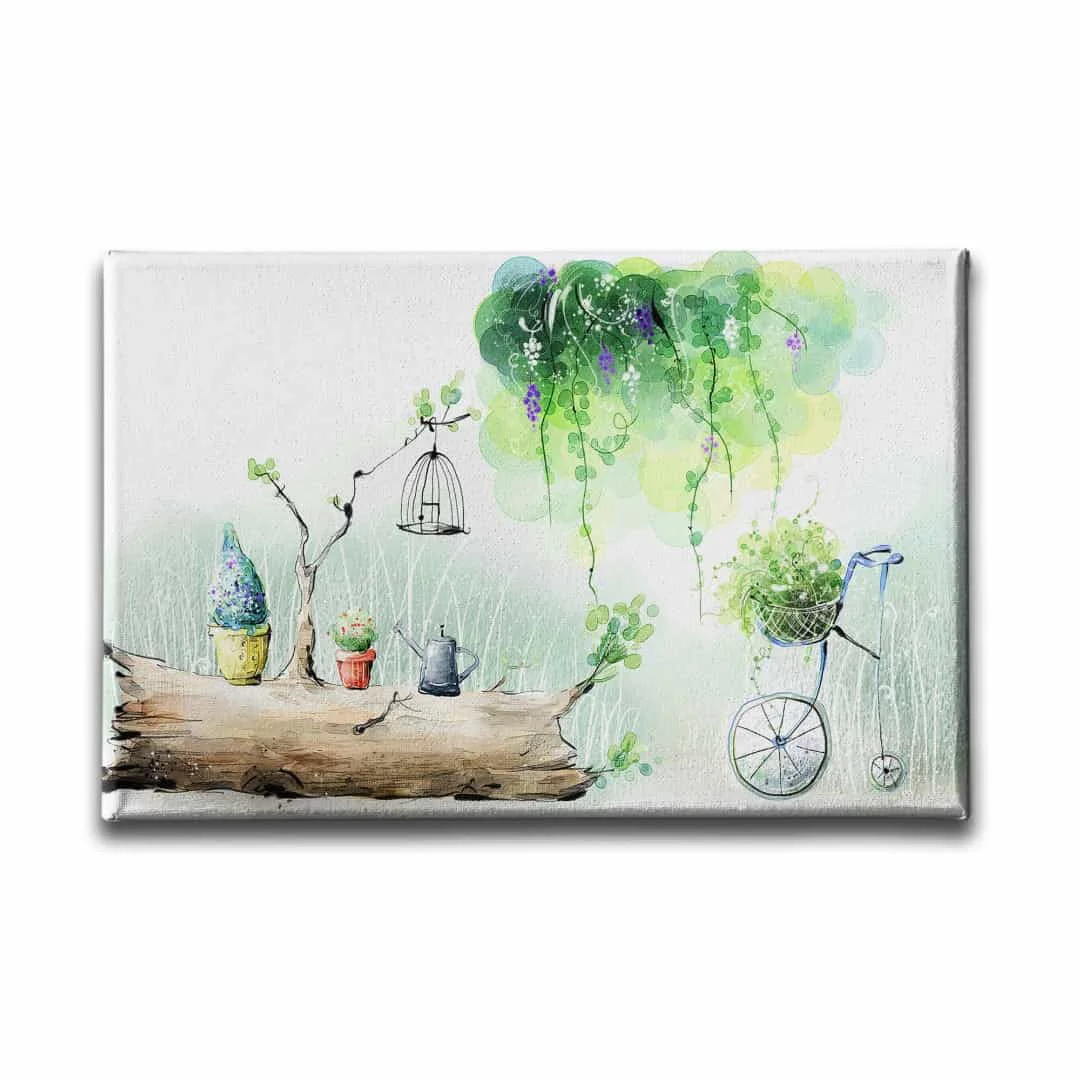 Doga Sulu Boya Tablo