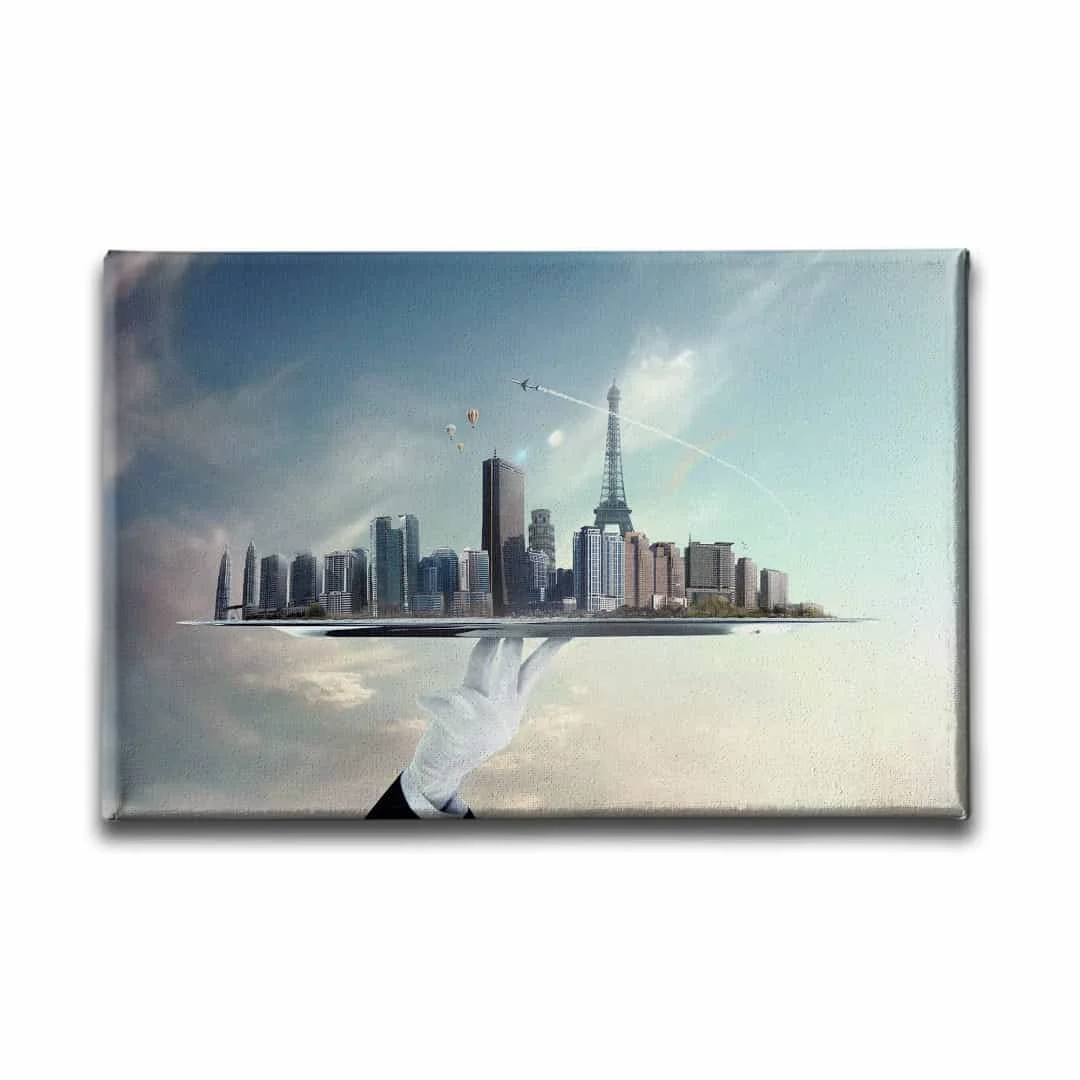 Sehir Kanvas Tablo