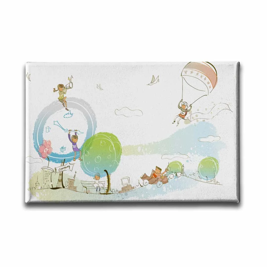 Cocuk Ruyasi  Kanvas Tablo