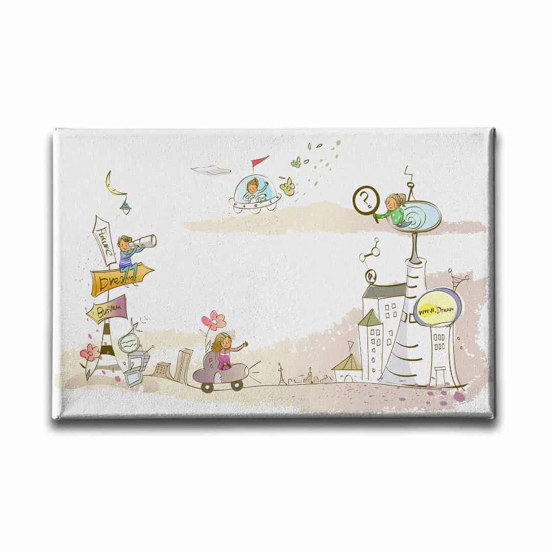 Hayal Dunyasi Kanvas Tablo