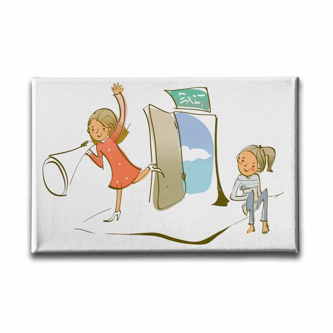 Cocuk Kanvas Tablo