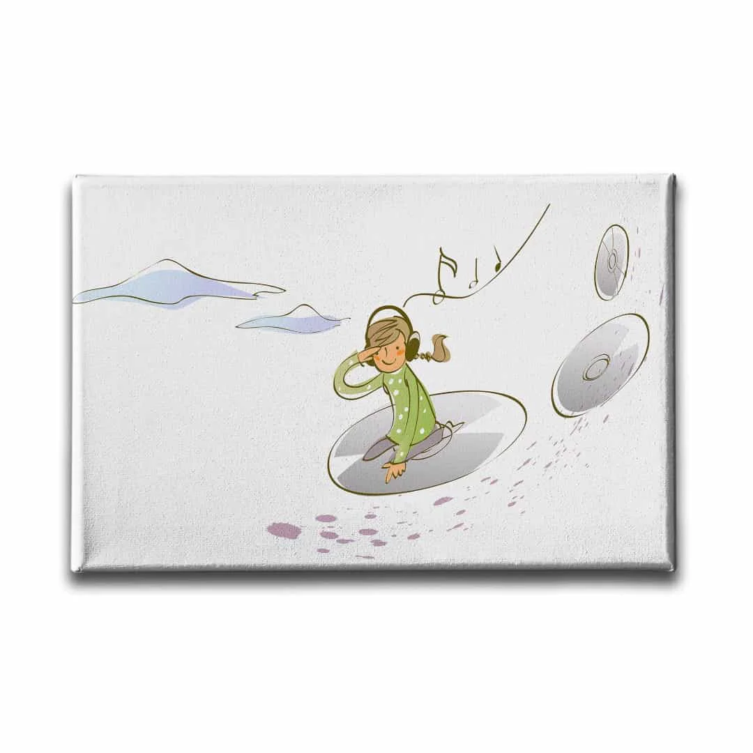 Ucan Cocuk Kanvas Tablo