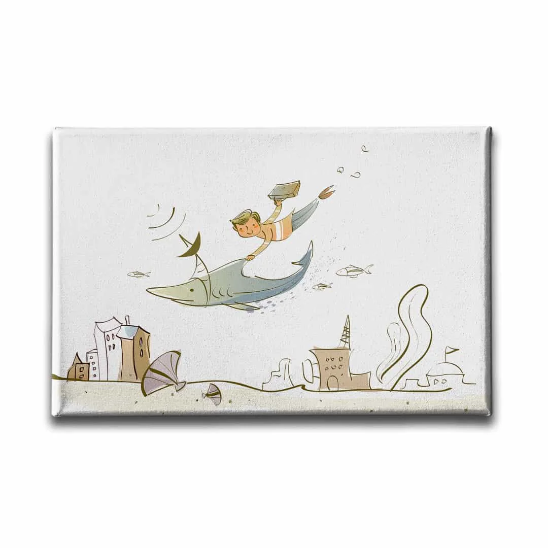 Cocuk Dusu  Kanvas Tablo