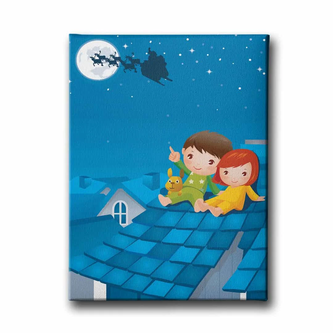 Cocuk Cizgi Filmi Kanvas Tablo