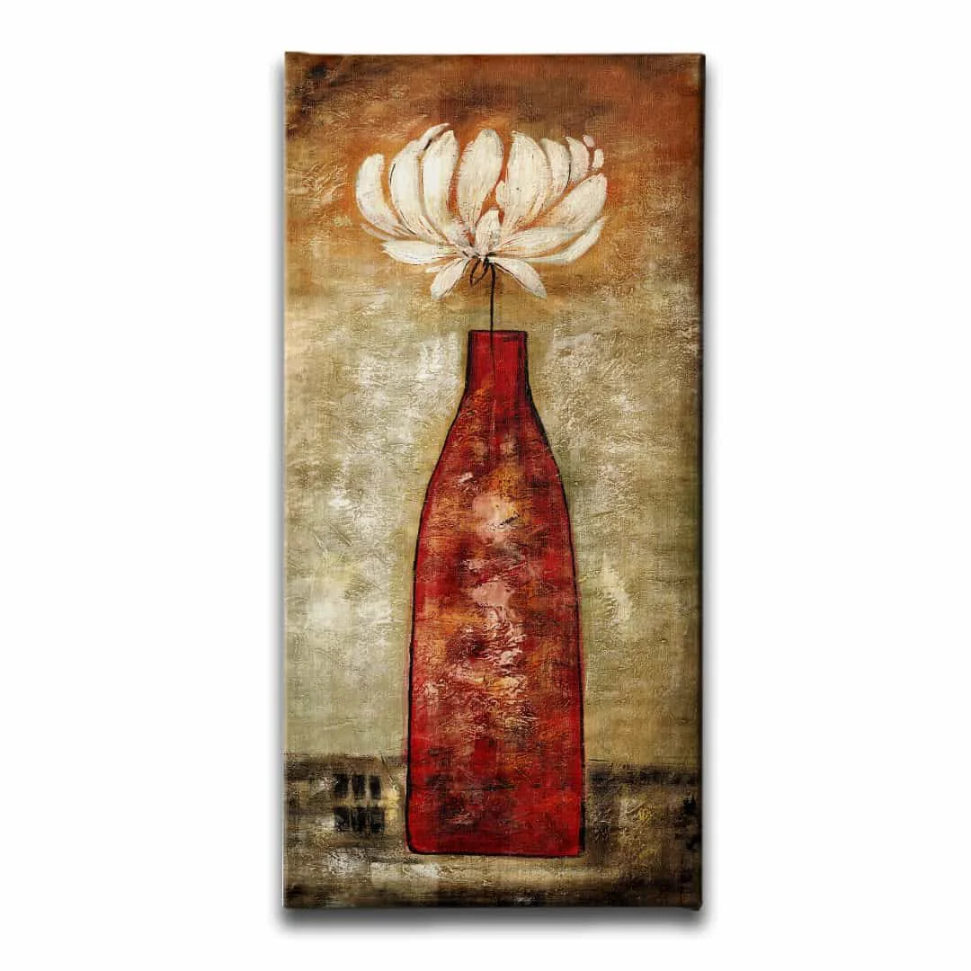 Sisede Karanfil Kanvas Tablo