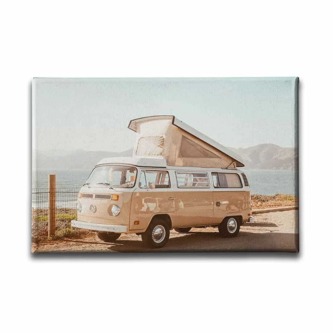 Klasik Vosvos Minibus Canvas Tablo