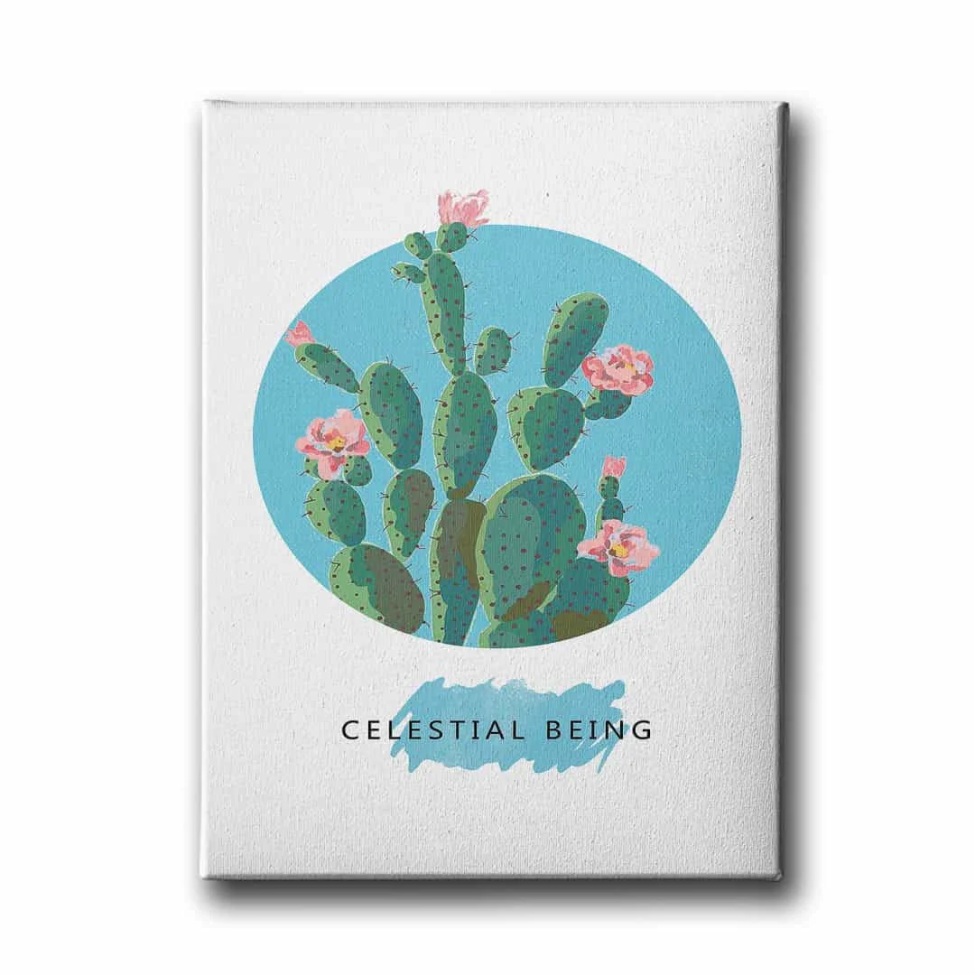 Cactus Canvas Tablo