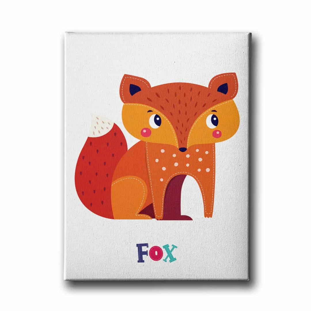 Fox Canvas Tablo